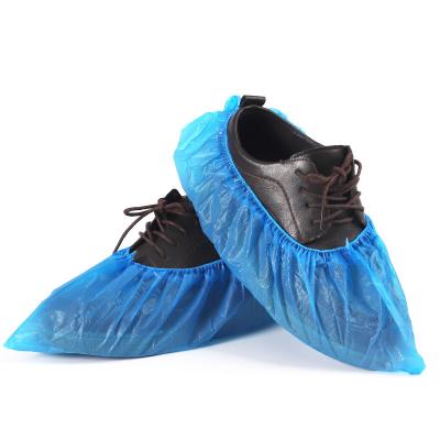 China Personal Care PE Protective Disposable Shoe Covers For Shoe Plastic Waterproof Cover By Foot Machine for sale