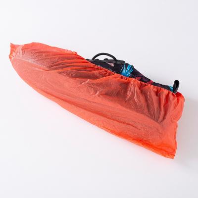 China Disposable Plastic CPE Personal Care Anti Slip PE Waterproof Shoe Cover for sale