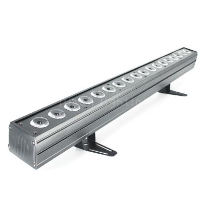 China Indoor 18pcs 10w RGBW Pixel Individual Control LED Linear Wall Washer Lighting Bar DJ Lights for sale