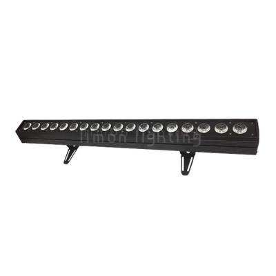 China Indoor 18x18W RGBWAUV 6in1 Dot Matrix Control LED DMX Lighting Bar Wall Washer for sale