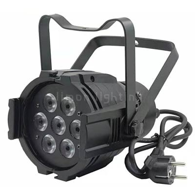 China 7x10w 4in1 Indoor DMX Mini LED Par Wash Stage Lights RGBW for Sale for sale