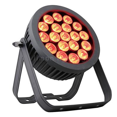 China Outdoor IP65 Stage Lighting 19x10w RGBW 4in1 Circle control Flat LED Par for sale