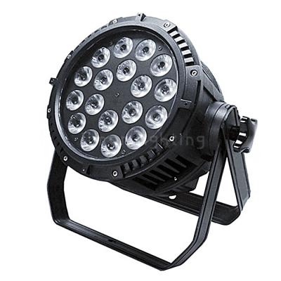 China Waterproof 18pcs 10w RGBW 4in1 Aluminum dmx Dj Disco Par LED Uplights for sale