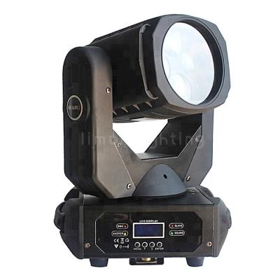 China Super Bright 4x25w LED RGBW 4in1 Super Beam Moving Head DJ Light for sale