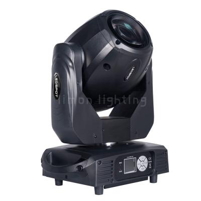 China New Design Double Prisms LCD Display 150W White LED Rotating Gobo Moving Head Spot Light for sale