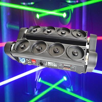 China Wholesale Price Pro Stage Lighting 8 Eyes RGB Spider Beam Moving Laser Light for sale