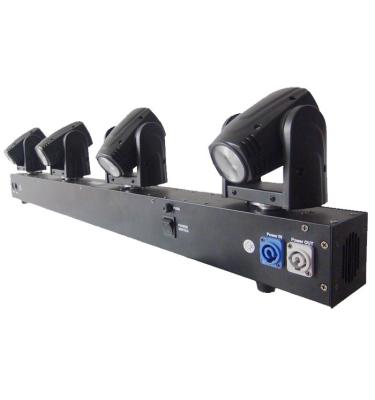 China 4 Head RGBW 4in1/White LED Linear Pocket Beam Moving Head Bar Disco Lights for sale