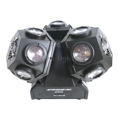 China 180W 3 Heads Disco Rotating Ball Laser Beam 2in1 Mini Moving Head Light for sale