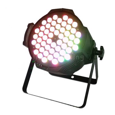 China Indoor 200W 54pcs 3w RGB 3in1 Full Color LED Stage Wash Par Lights for sale