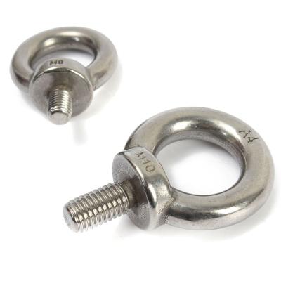 China Lifting Stainless Steel 316 DIN580 Lifting Metric Eye Bolts for sale