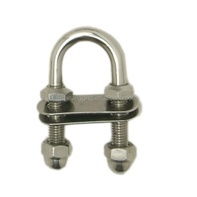 China Industry Heavy Duty 304 Stainless Steel U Bolt With Washer And Nuts for sale