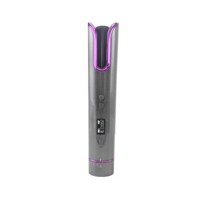 China USB Ceramic Rechargeable Automatic Easiest Tool Household Curling Iron Durable Cordless Portable Hair Curler Best for sale