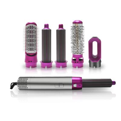 China Ionic Professional Hair Straightener Brush One Step Hair Dryer Ionic Hot Salon Airbrush Styler and Dryer for sale