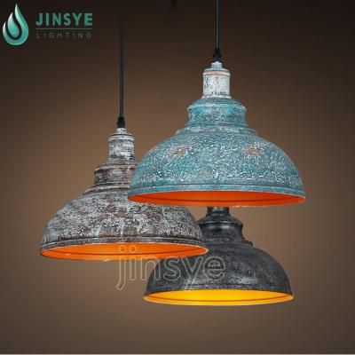 China Warehouse Studio Metal Pendant Lamp Industrial Hanging Light Rustic Vintage for sale