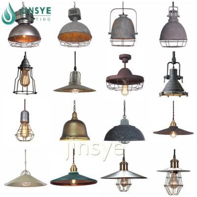 China Warehouse Bronze / Metal Pendant Lamp Rustic Indoor Decorative Industrial Light Shade for sale