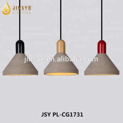 China Bronze Light Cement Wholesales Concrete Pendant Light for sale