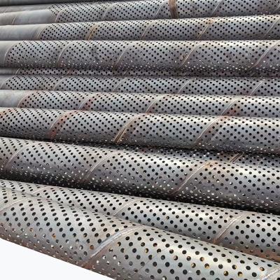 China Pipe Factory Sales Perforated Pipe Bridge Filter Wire Water Pipe Pipe Liquid Strainer for sale