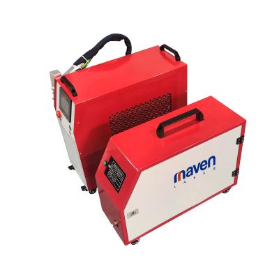 China Handheld Metal Stainless Steel Laser Welder 1500W Fiber Laser Welding Machine with Air Cooling for Stainless Steel for sale