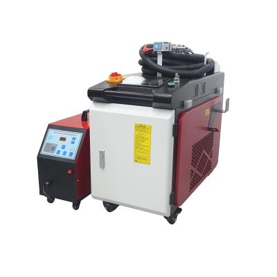 China Hotels 1000W Highly Integration Portable 2kw Raycus Max Fiber Ipg Laser Soldering Machine for sale