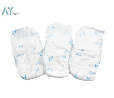 China Hot Sale Factory Price Plain Weave Baby Diaper Wholesale Disposable Super Absorption Soft Skin Baby Diapers for sale