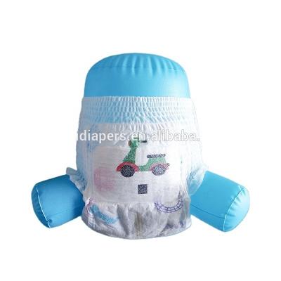 China Hot Selling Good Quality Printed Baby Diaper Pants Cheap Core Disposable Full Pull Up Baby Diaper for sale