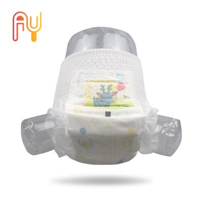 China Printed T type hot sale baby diaper high absorbency disposable pull up diapers for babies traing pants for sale