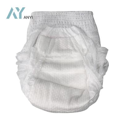 China Super Elastic Waistband Printed Breathable OEM Pull Up Baby Pants Diapers for sale