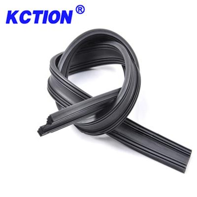 China HD 6mm Natural Boneless Windshield Wiper Rubber Refill Fit Soft Frameless Wiper Blade for sale