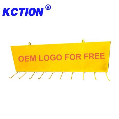 China Factory Free Premium Quality Kction Metal Grade OEM Free Design Advertise Wiper Blade Metal Display Stand Wall Mounted Holders for sale