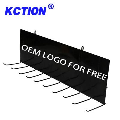 China Factory Manufacture Premium Kction Metal Quality OEM Free Design Advertise Display Racks Holders For Wipers On The Wall for sale