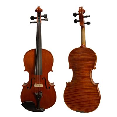 China Professional Solid Flawless Factory Flame Superior Flawless Handmade Violin for sale