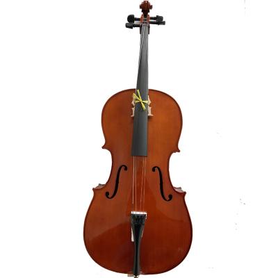 China Solid Fir China Students Popular 4/4 Solid Wood Cello for sale