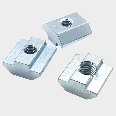 China M3 M4 M5 M6 M8 M10 M12 Heavy Industry Aluminum Extrusion Sliding Nut Aluminum Profile Aluminum Fittings Slide Nut for sale