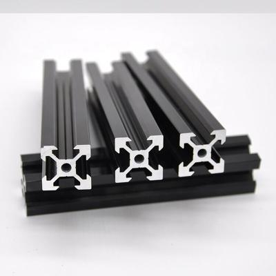 China Black profile, door and window construction aluminum oxide processing and production of high-precision extruded aluminum profile aluminum products for sale