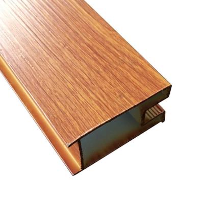 China Aluminum window and door profile of door and window construction wood aluminum profile for sale