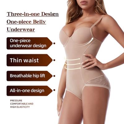 China New Style Antibacterial Underwear Bodysuit Waist Trainer Shapewear For Women Breathable Postpartum Slimming Body Shaper for sale