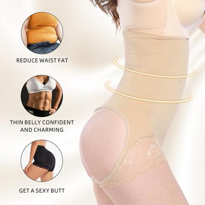 China Breathable Tummy Shaper Control Shorts Women Shaper Butt Lift Panties High Waist Seamless Women's Panties for sale