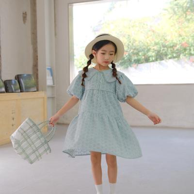 China New 2022 new spring arrivals washable dresses up-to-date girls dresses kids dress for sale