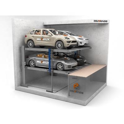 中国 Underground Pit Parking / Car Parking Lift Equipment System 2100kg 販売のため