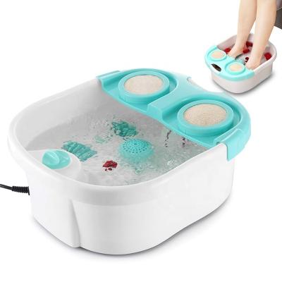 China Foot Shiatsu Electric Pedicure Hydrosana Detox Foot Spa Bath Massager Ionic Washing Machine Soak Basin for sale