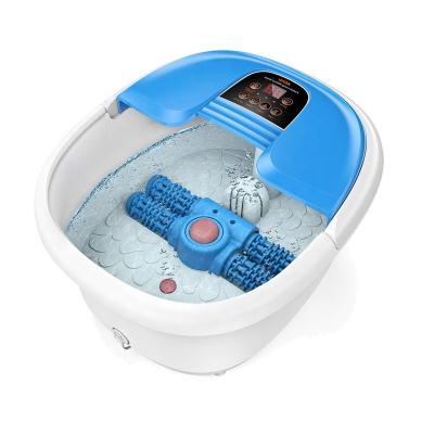 China New Arrival Foot Stone Portable Automatic Quick Heating Bubble Foot Spa Bath Soaking Massager With Foot Stone for sale