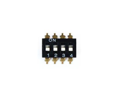 China SMT-4 DIP Switch SMD 4 Position DIP Switch With 2~12 Position Switch SMT-4 for sale