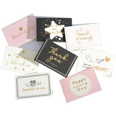 China Europe Decoration Paper Cards Handmade Paper Cards Custom Print Eco Personalized Funny Thanksgiving Greeting Cards New Year for sale