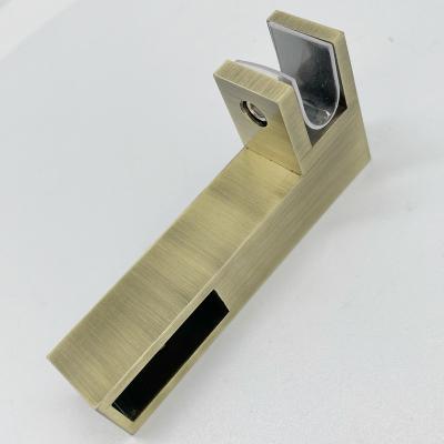 China Modern Stainless Steel Glass Clip Glass Clip Square Tube Connector for sale