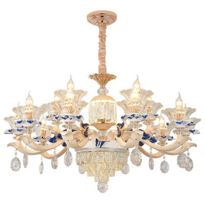 China Baccarat Chandelier Modern Indian K9 Living Room Hotel Indoor Gold Led Chandelier Lamp Lighting Crystal Chandelier Modern Luxury for sale