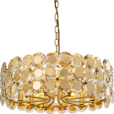 China European Glass Large Crystal Lighting Chandelier Luxury Modern Led Iron Chandelier Hotel EUROPEAN Chandelier Sconces for sale