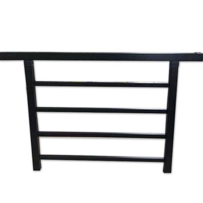 China Modern porcelain easily assembled custom no dig aluminun alloy aluminum palisades screen fencing system with low price for sale