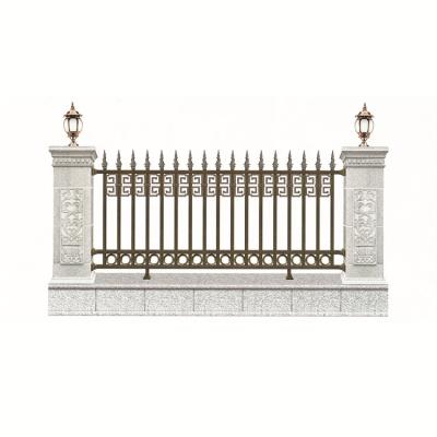 China Modern Porcelain Easily Assembled Custom No Dig Aluminum Alloy Palisades Screen Fencing System With Low Price for sale