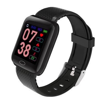 China 3G hot sale smart watch 116 plus wrist band blood pressure sports bracelet fitness smartwatch for Amazon for sale