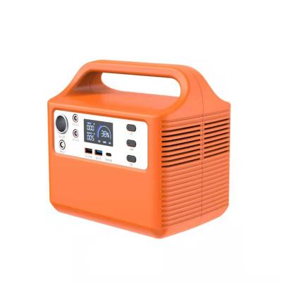 China New Arrival Video Game Player Power Station 500W Portable Solar Generator with 220v lithium battery supply power station for camping for sale